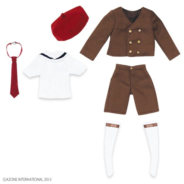 St. Portoldam Elementary Boys' Uniform Set (Brown), Azone, Accessories, 1/6, 4580116040634